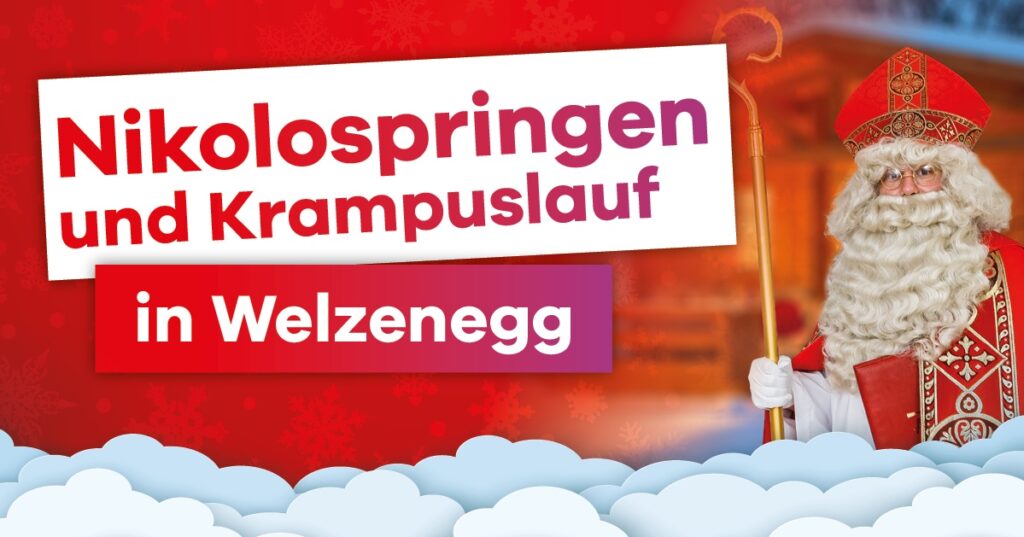 Nikolospringen und Krampuslauf in Welzenegg