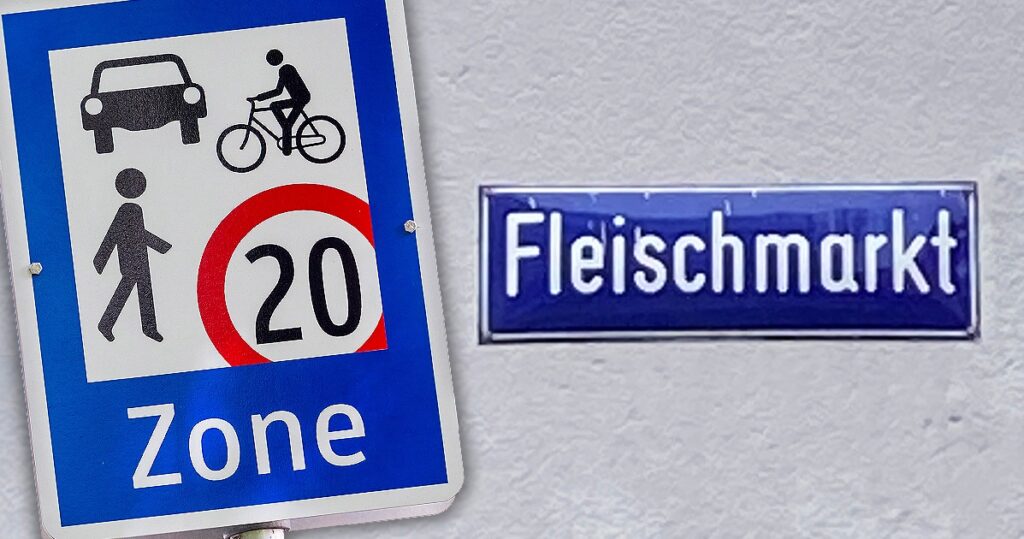 Begegnungszone am Fleischmarkt wird rasch umgesetzt