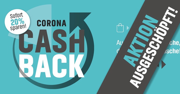 &bdquo;Cashback&ldquo;: F&ouml;rderbetrag am Montag ausgesch&ouml;pft