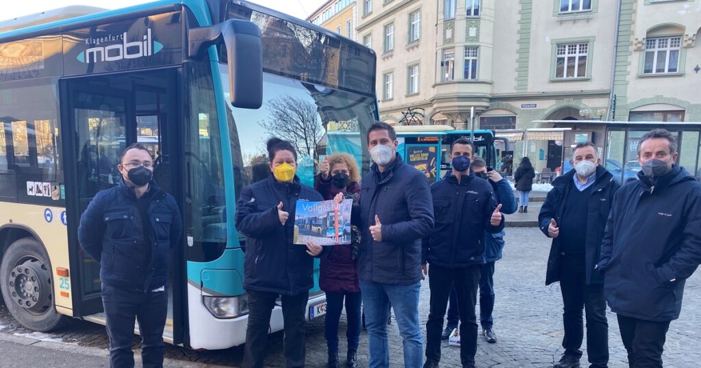 &Ouml;ffentlicher Verkehr: Vzbgm. Philipp Liesnig z&uuml;ndet Turbo Richtung Zukunft