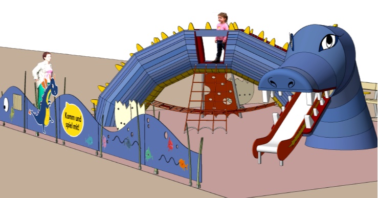 Innenstadt bekommt bald einen Drachenspielplatz