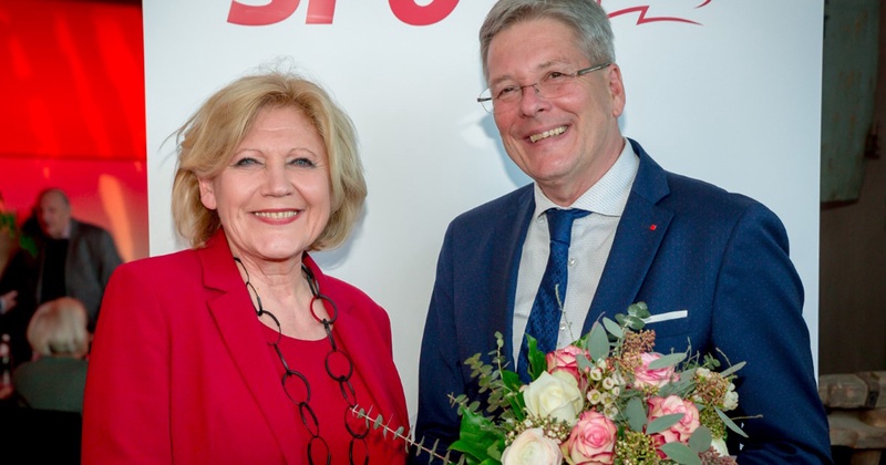 B&uuml;rgermeisterin Maria-Luise Mathiaschitz als SP&Ouml;-Bezirksvorsitzende best&auml;tigt