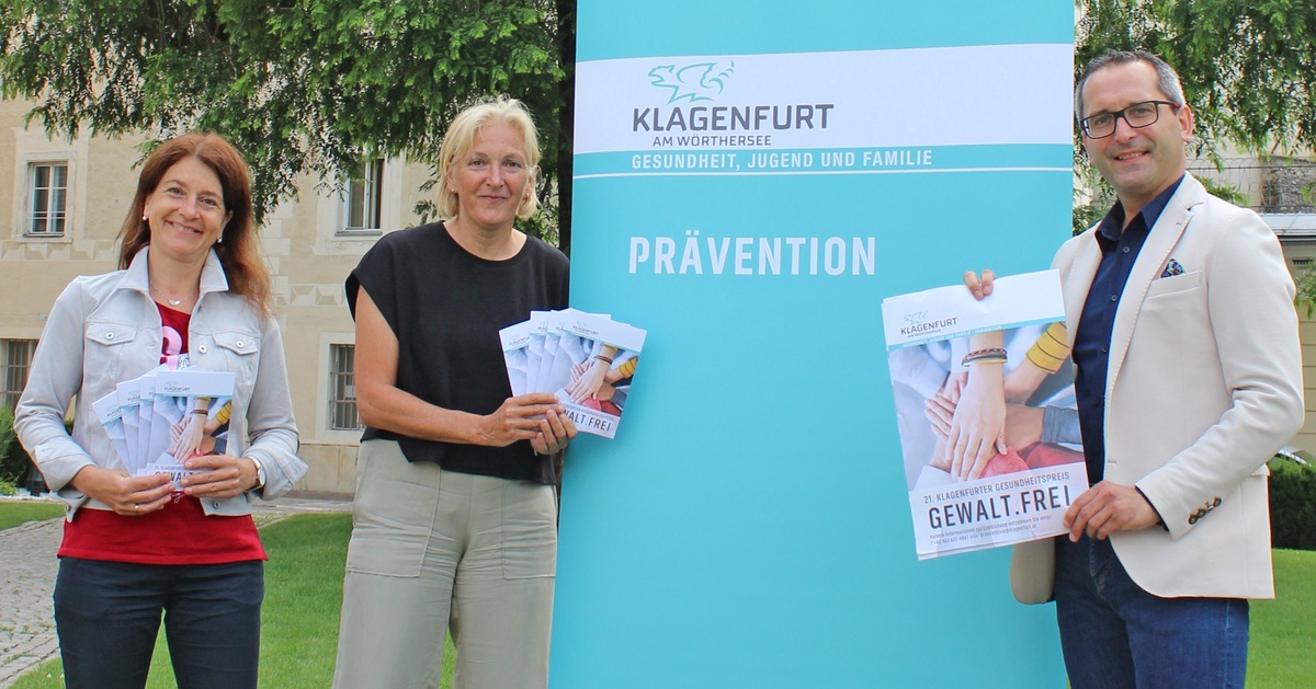 Gesundheitspreis 2021: &bdquo;GEWALT.FREI&ldquo; Bewerbungen ab sofort m&ouml;glich!