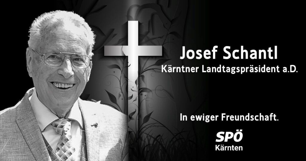 SP&Ouml; K&auml;rnten trauert um Josef Schantl (94)