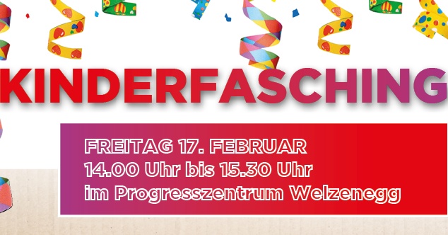 Kinderfaschingsparty in Welzenegg