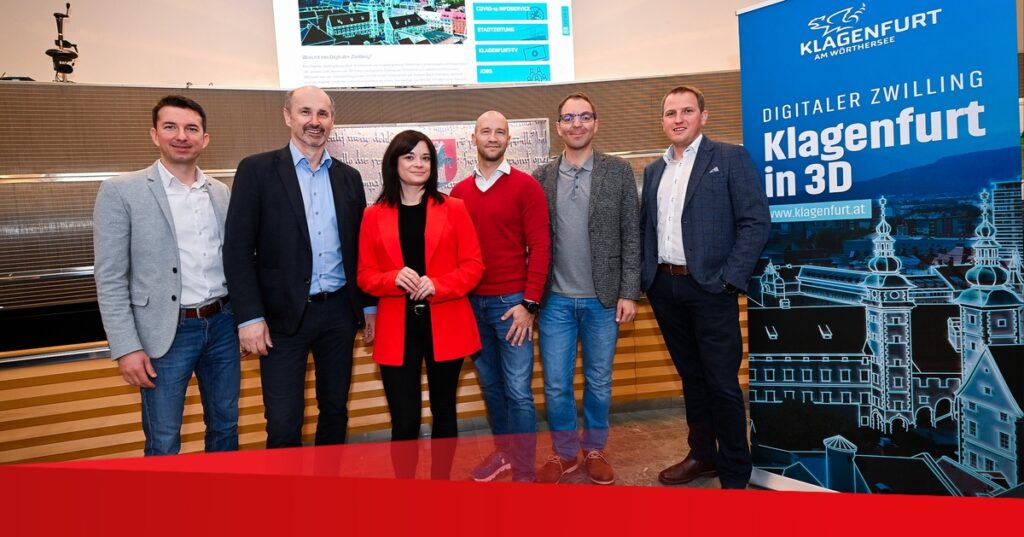 Klagenfurt in 3D &ndash; der digitale Zwilling der Landeshauptstadt