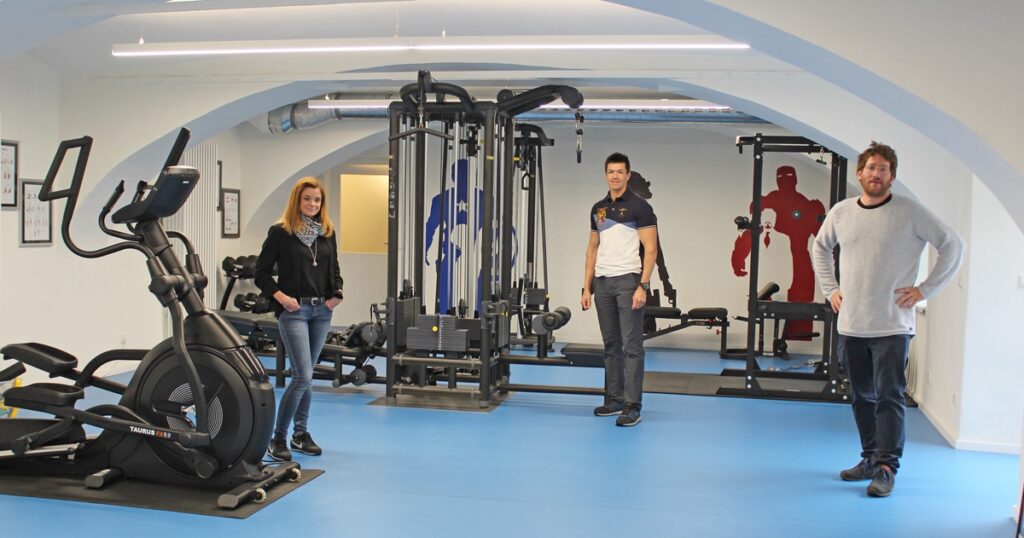 Mozarthof Sanierung: Neuer Fitnessraum bereits fertig, Betrieb startet ab 19. Mai wieder voll