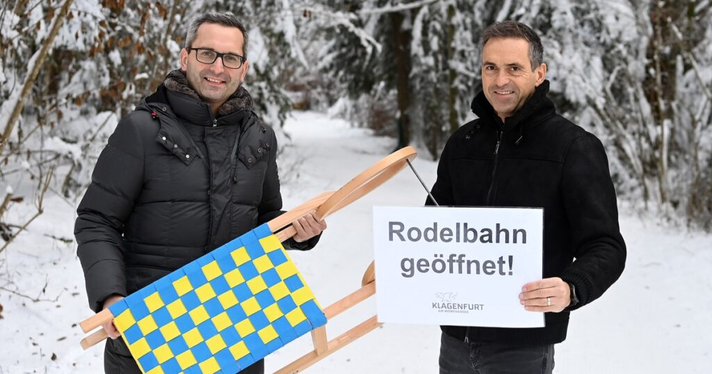 Rodelbahn in Viktring und Langlaufloipe in W&ouml;lfnitz sind ge&ouml;ffnet!!!