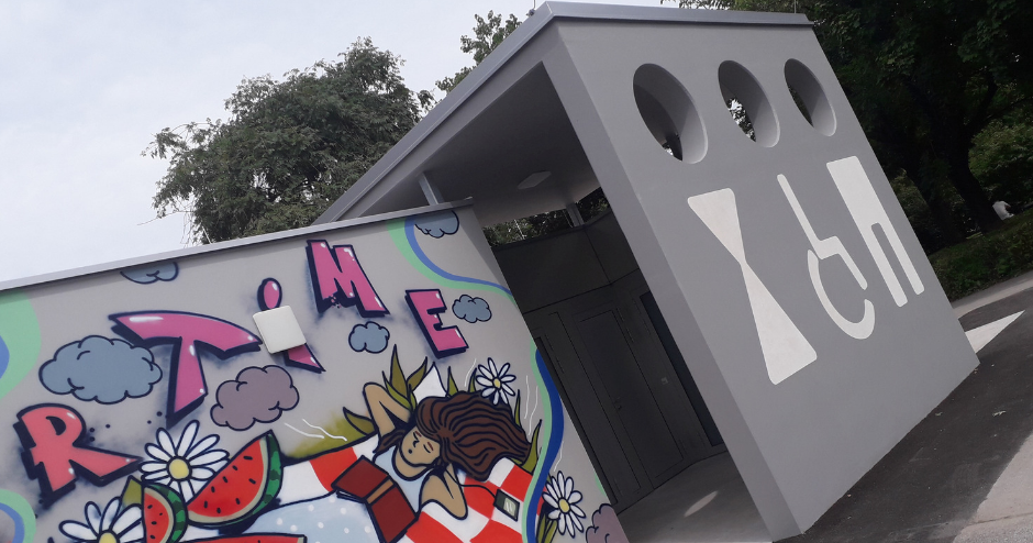 Neue Toilettanlage im Europapark